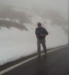 Scommessa persa …su di corsa verso il Passo del Rombo!