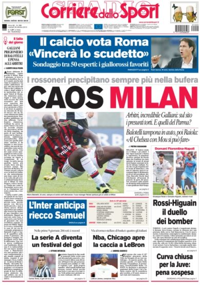 RASSEGNA – Milan, profondo rossonero