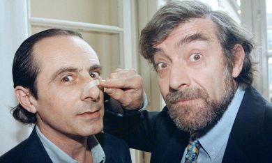 Addio a Zuzzurro, il commissario stralunato in coppia a Gaspare – I video