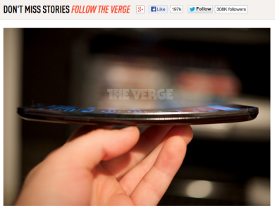 LG G Flex: lo smartphone dallo schermo curvo