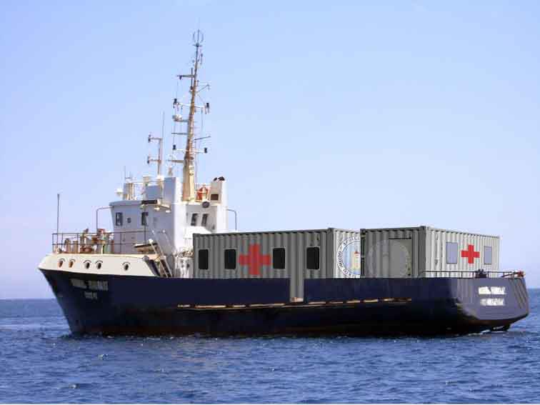 Nasce la prima Nave ospedale italiana Nasce la prima Nave ospedale italiana