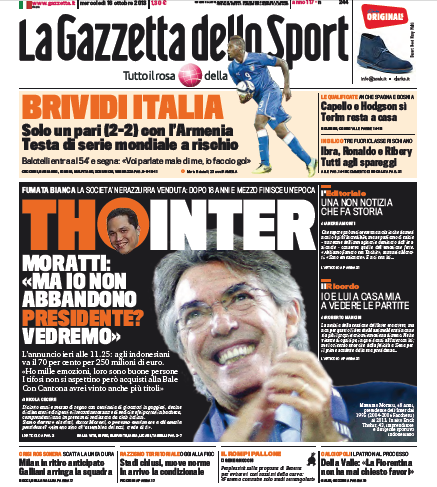 RASSEGNA – La Thohinter e l’Italdelusione RASSEGNA – La Thohinter e l’Italdelusione