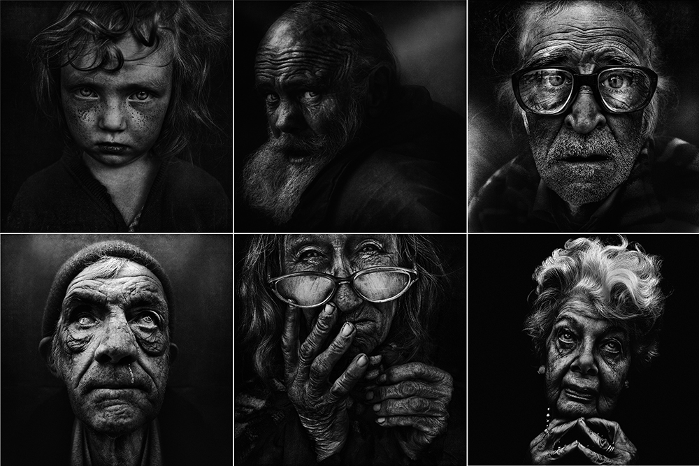 Homeless: gli esclusi di Lee Jeffries in mostra a Roma Homeless: gli esclusi di Lee Jeffries in mostra a Roma