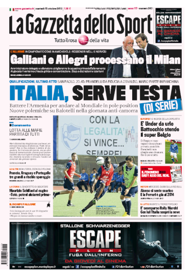 RASSEGNA STAMPA – Brasile, arriviamo