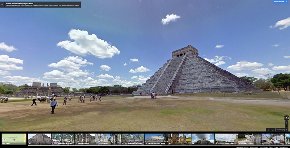 Google Street view in Messico, sulle tracce dei Maya Google Street view in Messico, sulle tracce dei Maya