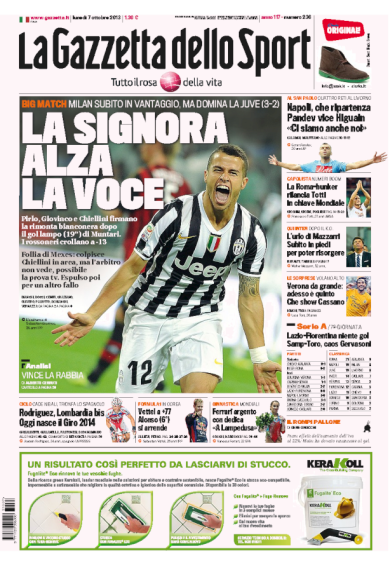 RASSEGNA – La risposta di Juve e Napoli