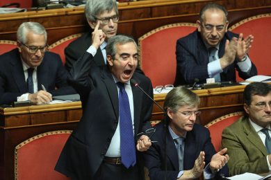 Gasparri: “Alfano? E’ nel governo di centrosinistra”