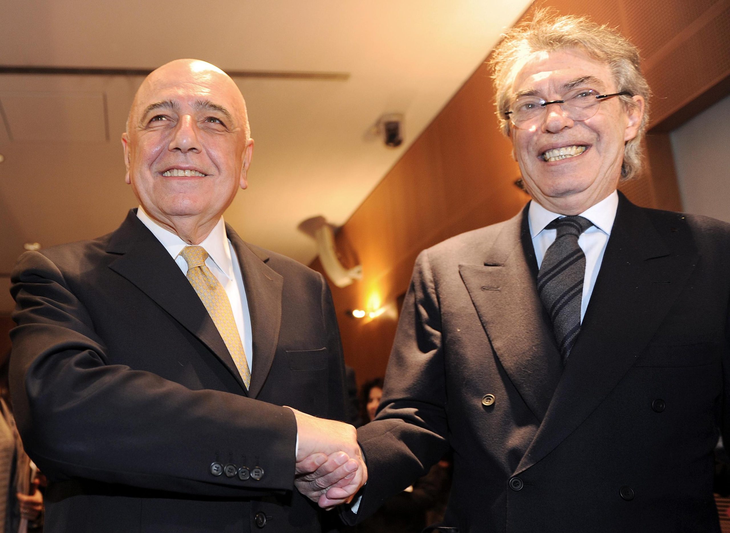 Galliani, Moratti e la Milano del calcio che non c’è più