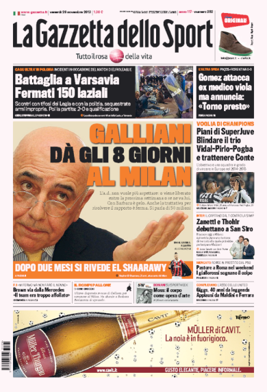 RASSEGNA – Ultimatum
