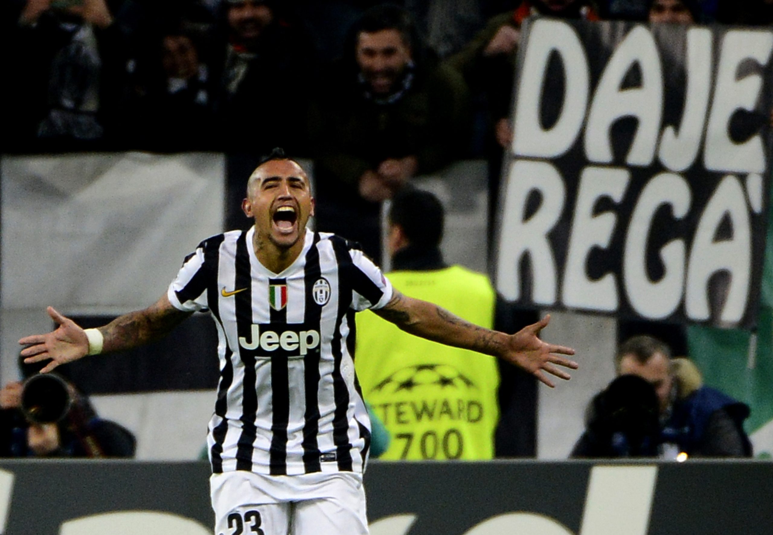 Vidal, l’oro della Juve
