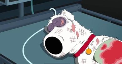 Muore il cane Brian: Griffin in lutto
