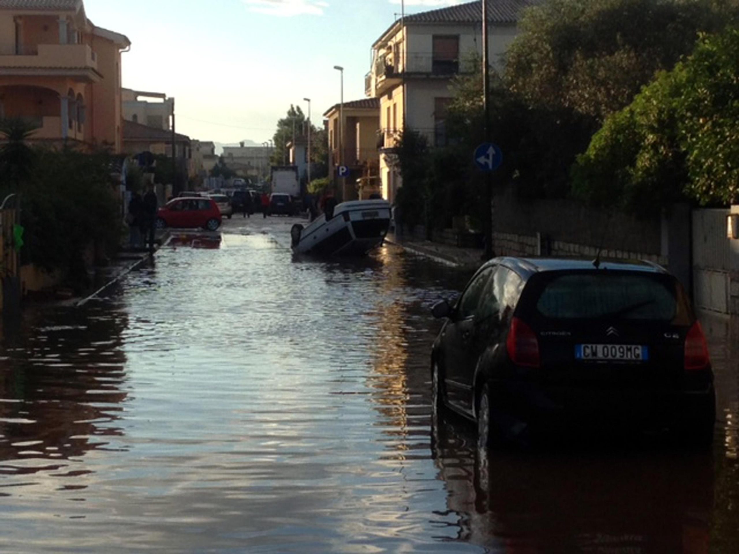 Alluvione in Sardegna: i video