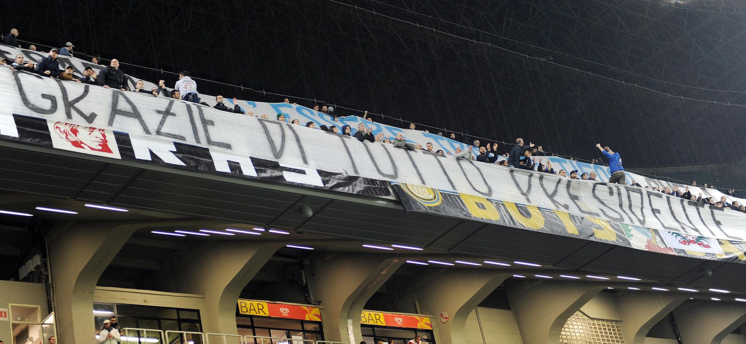 Il freddo della Nord e l’addio di Moratti