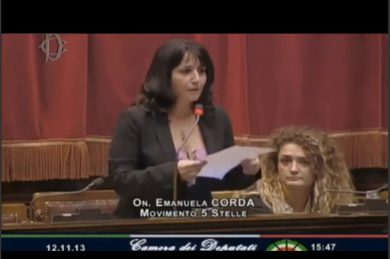 Corda (M5S): “Ho la coscienza a posto. Non mi dimetto”