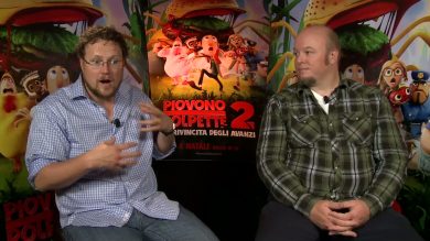 Piovono polpette 2, video-intervista ai registi Kris Pearn e Cody Cameron