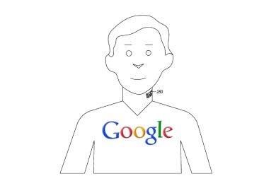 Google brevetta il tatuaggio elettronico, uno smart-microfono attaccato alla gola