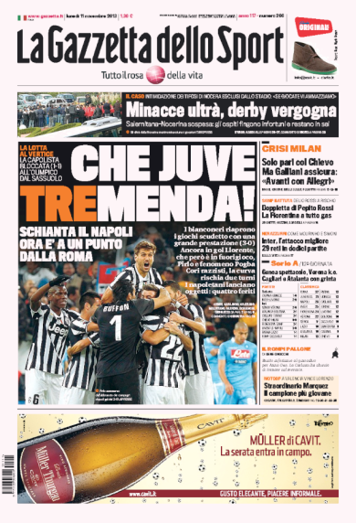 RASSEGNA – Juve-Roma, il duello?