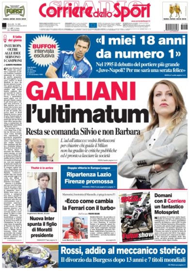 RASSEGNA – Il doppio colpo di Fiorentina e Lazio