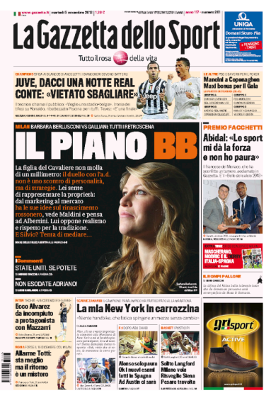 RASSEGNA – Il piano di BB per il Milan