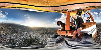 Google Street View: in mongolfiera su Matera