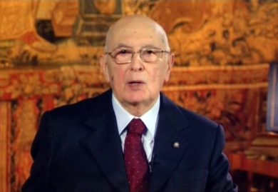 Il messaggio di fine anno di Giorgio Napolitano