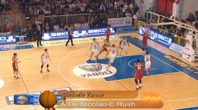 Basket, serie A: il meglio della 13a giornata