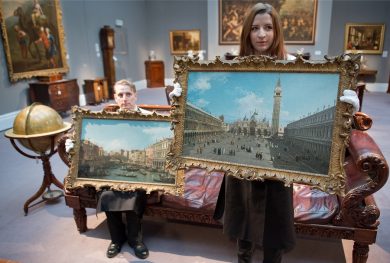 After the footprints of Pietro Bellotti, the other Canaletto