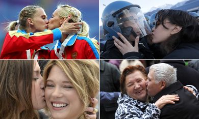 Le foto più belle del 2013 – Baci