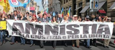 La marcia dei radicali: il 25 dicembre contro il carcere come tortura