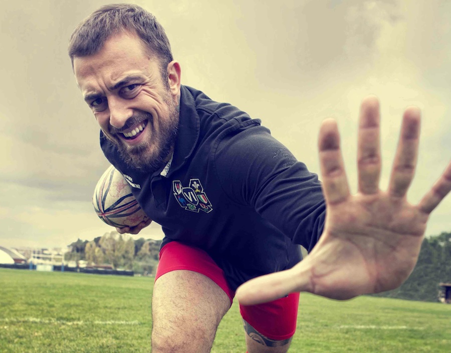 Chef Rubio, ora va a caccia di potenziali tifosi di rugby Chef Rubio, ora va a caccia di potenziali tifosi di rugby