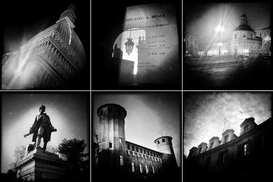 Torino vista con uno smartphone