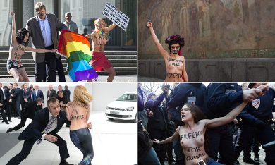 Le foto più belle del 2013 – Femen
