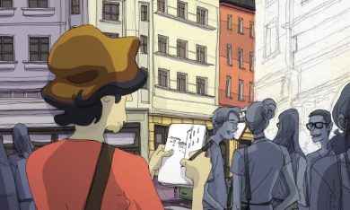 Alberto Madrigal e la ricerca a fumetti di ‘Un lavoro vero’