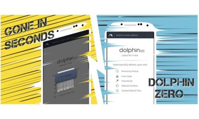 Dolphin Zero, il browser per Android che difende la privacy