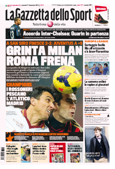 RASSEGNA – La frenata della Roma