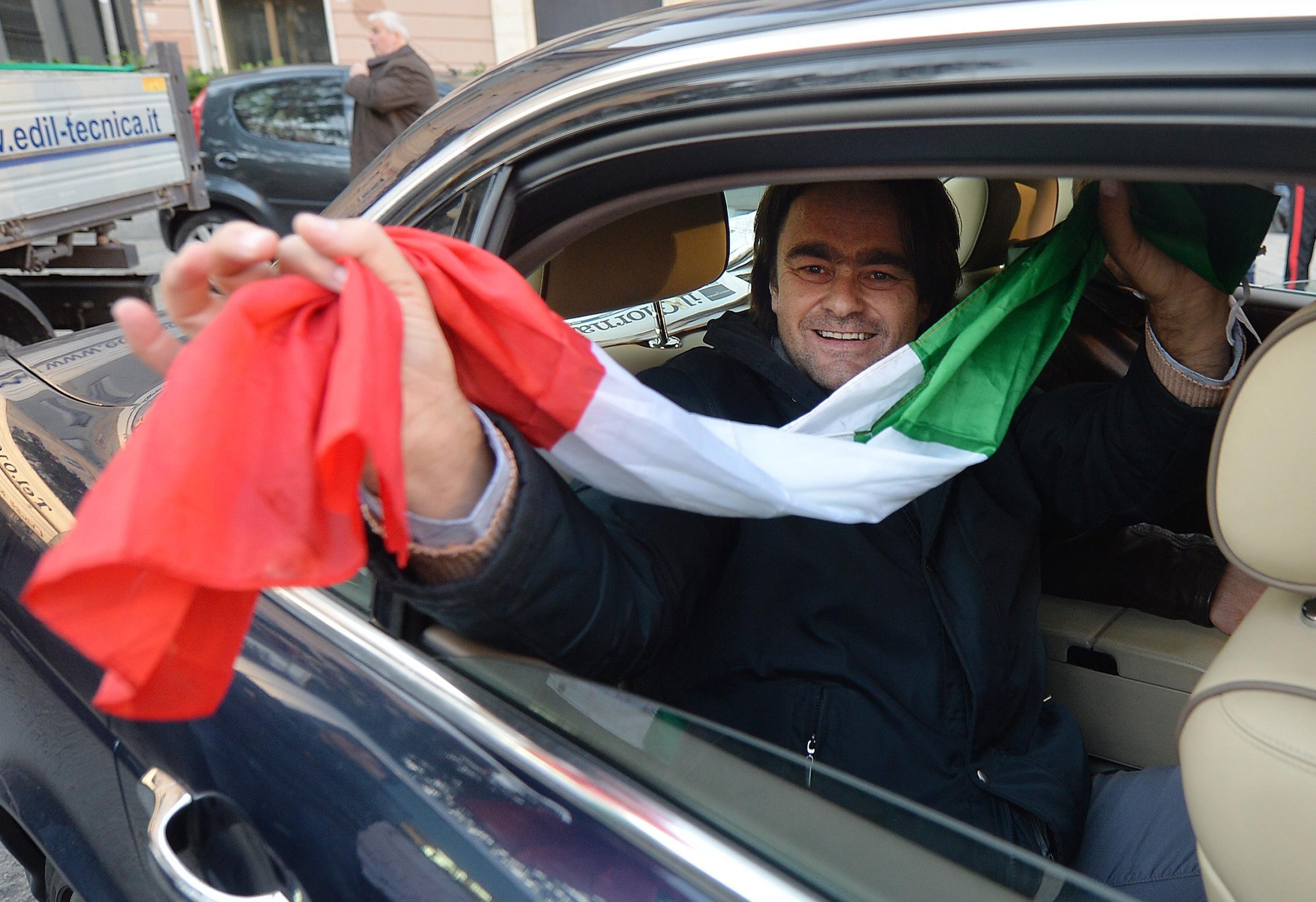 Ecco i due leader dei Forconi, Ferro e Calvani