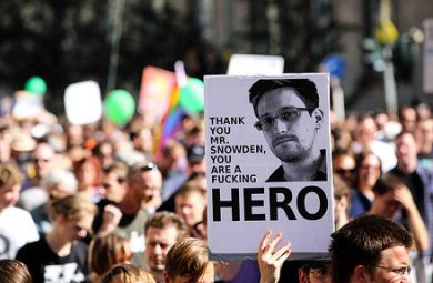 Edward Snowden, l’altro uomo dell’anno