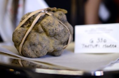 Enjoying white truffles in Hong Kong