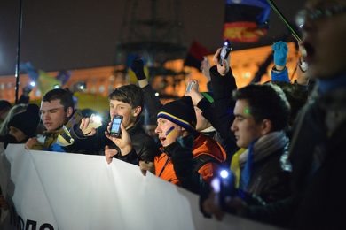 Ucraina: la polizia ha spiato i cellulari dei manifestanti