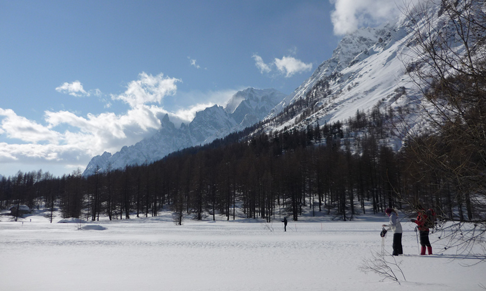 Sci di fondo per tutti: la Val Ferret Sci di fondo per tutti: la Val Ferret