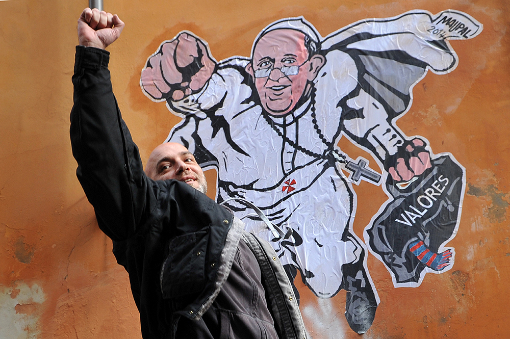 Papa Francesco Superman e altre foto del giorno, 29.1.2014