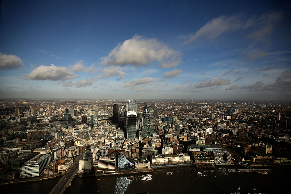 Londra vista dall’alto Londra vista dall’alto
