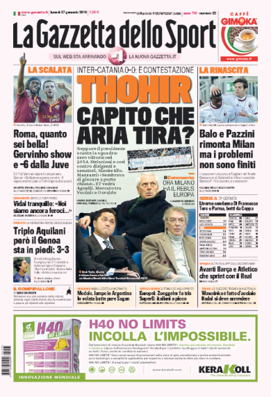 RASSEGNA – La contestazione