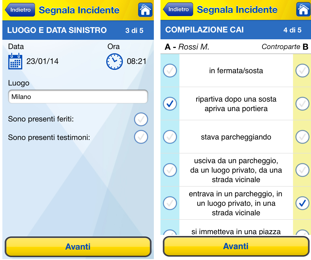Constatazione amichevole? Fatela sullo smartphone