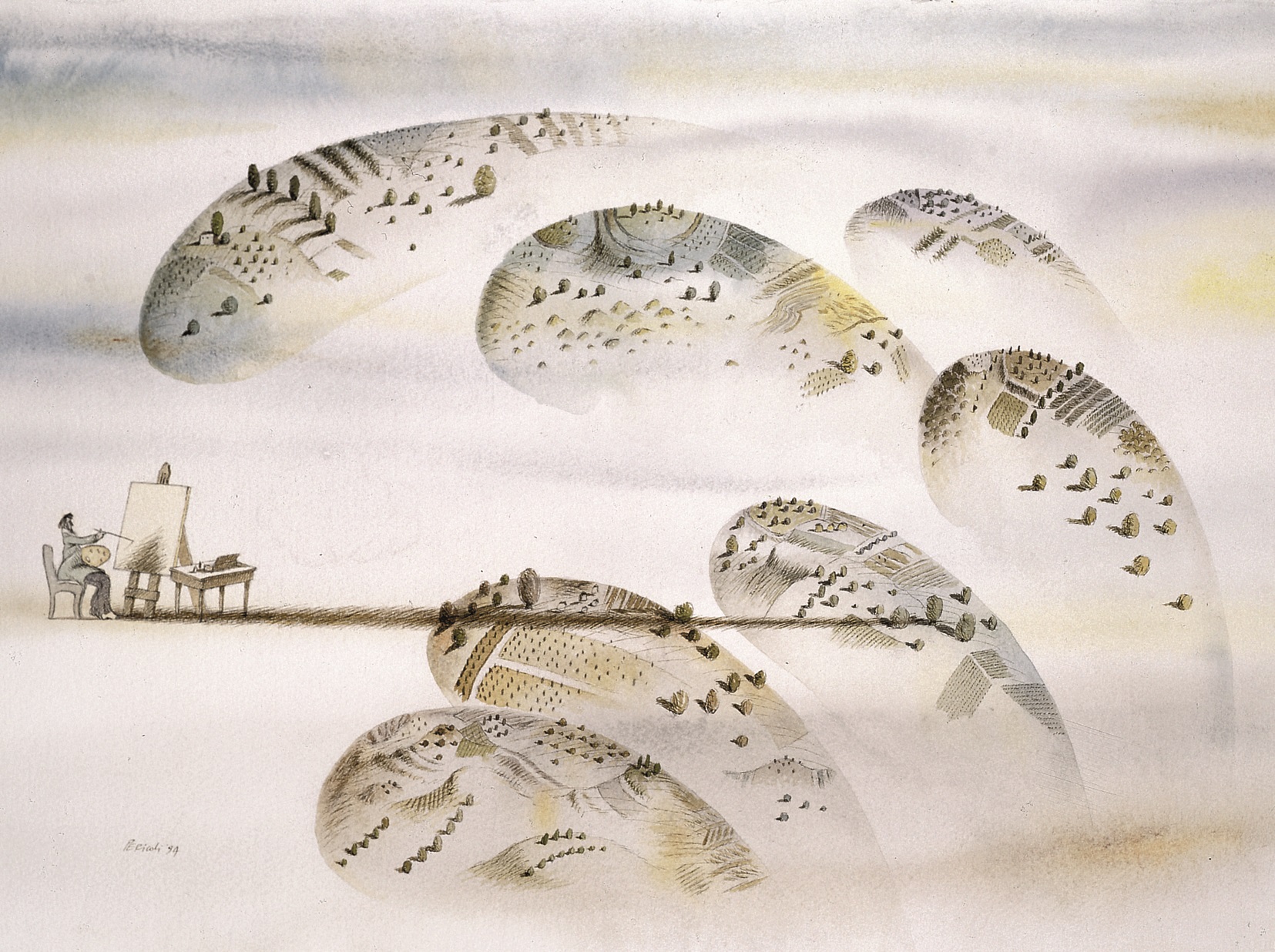 I Paesaggi di Tullio Pericoli