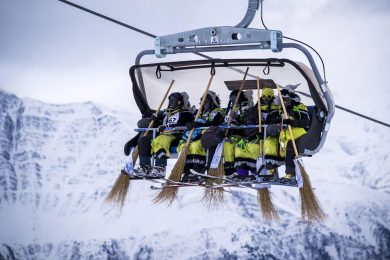 Streghe in discesa libera in Svizzera