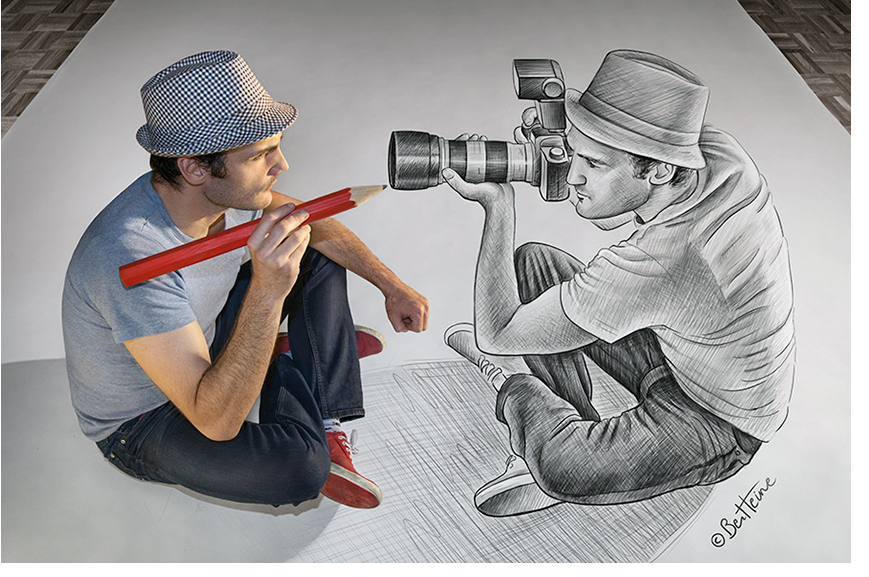 Ben Heine: illusioni ottiche Ben Heine: illusioni ottiche