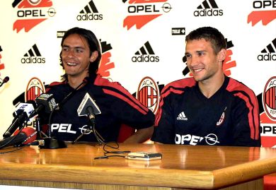 Inzaghi story: da Piacenza fino alla storia rossonera – FOTO