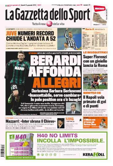 RASSEGNA – Il capolinea Milan
