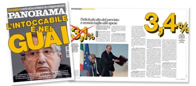 Deficit più alto del previsto e nessun taglio alle spese